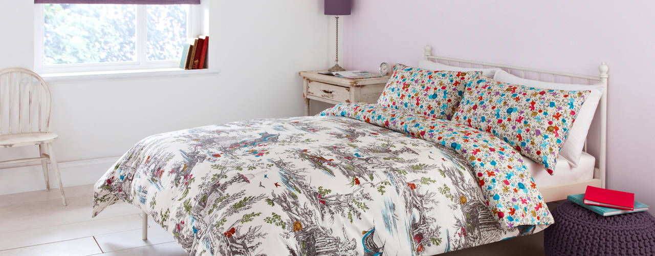 Dandylion Designs Bedlinen, Dandylion Designs Dandylion Designs Cuartos de estilo ecléctico