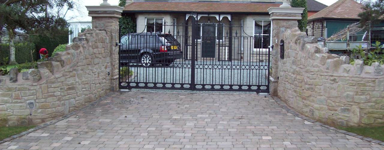 Driveways and Gates, Unique Landscapes Unique Landscapes Jardines rurales