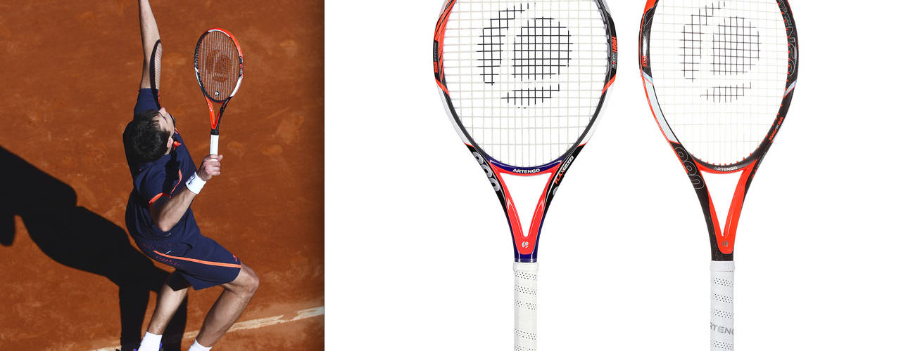 Artengo – raquettes de tennis - série X90, PREMISSE DESIGN PREMISSE DESIGN Espacios