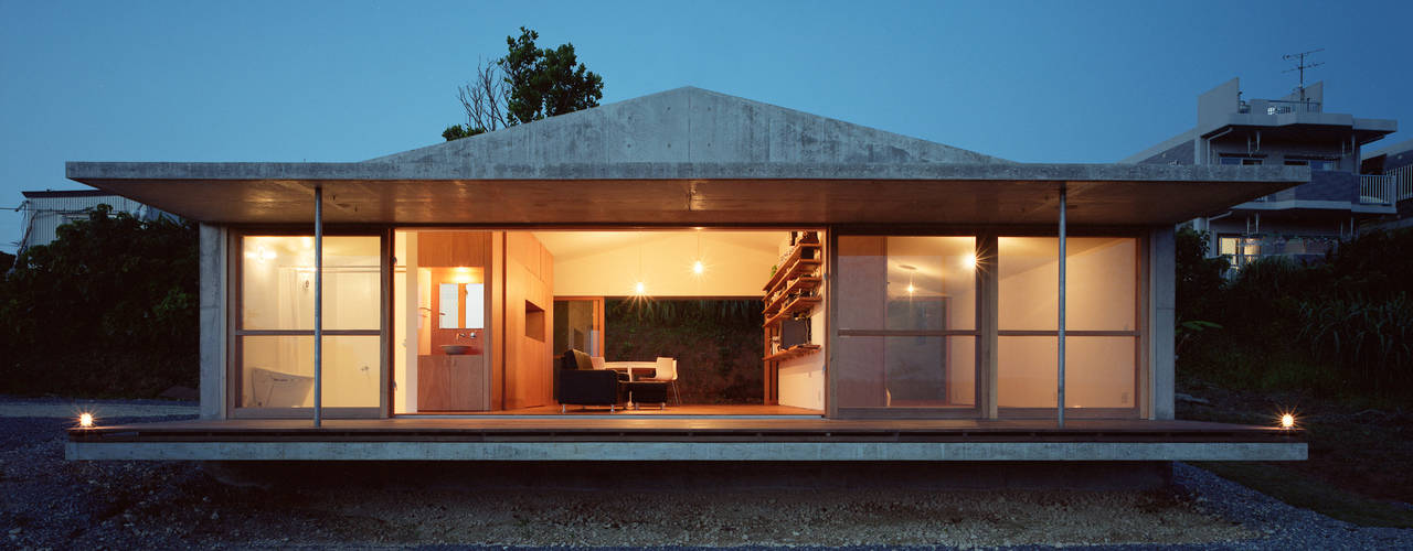 villa921, ハルナツアーキ ハルナツアーキ Casas modernas: Ideas, imágenes y decoración