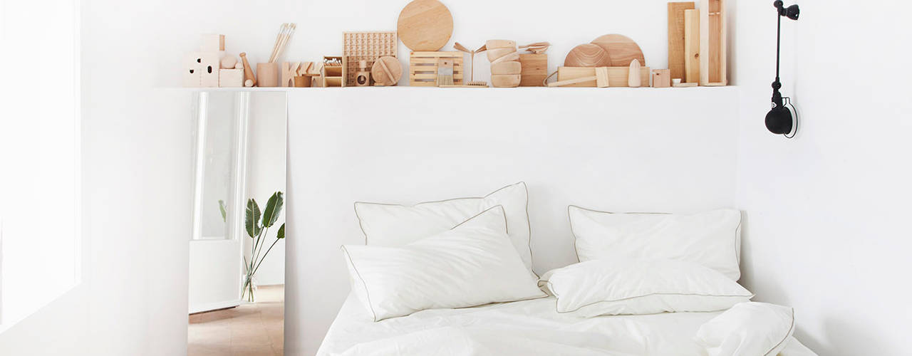 Modelo CABO - Algodón orgánico con ribete de lino, KOKO KLIM KOKO KLIM Dormitorios – Ideas, diseños y decoración