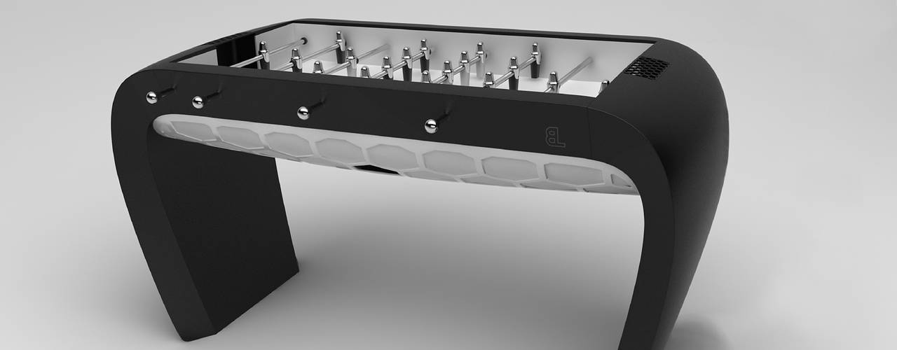 Blackball Foosball Table, Quantum Play Quantum Play モダンデザインの 多目的室
