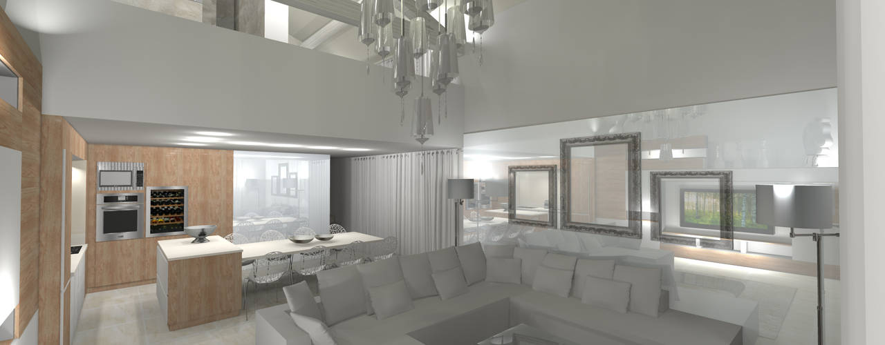 Maison loft 100m², AZ Createur d'intérieur AZ Createur d'intérieur Modern houses