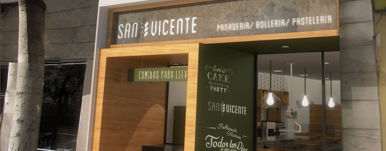 Panadería San Vicente, CRUX arquitectos CRUX arquitectos