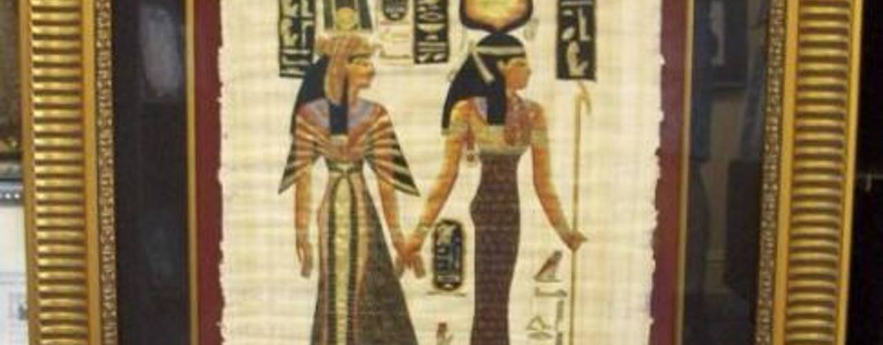 ORIGINAL EGYPTIAN PAPYRUS PAINTINGS, SHEEVIA INTERIOR CONCEPTS SHEEVIA INTERIOR CONCEPTS Otros espacios