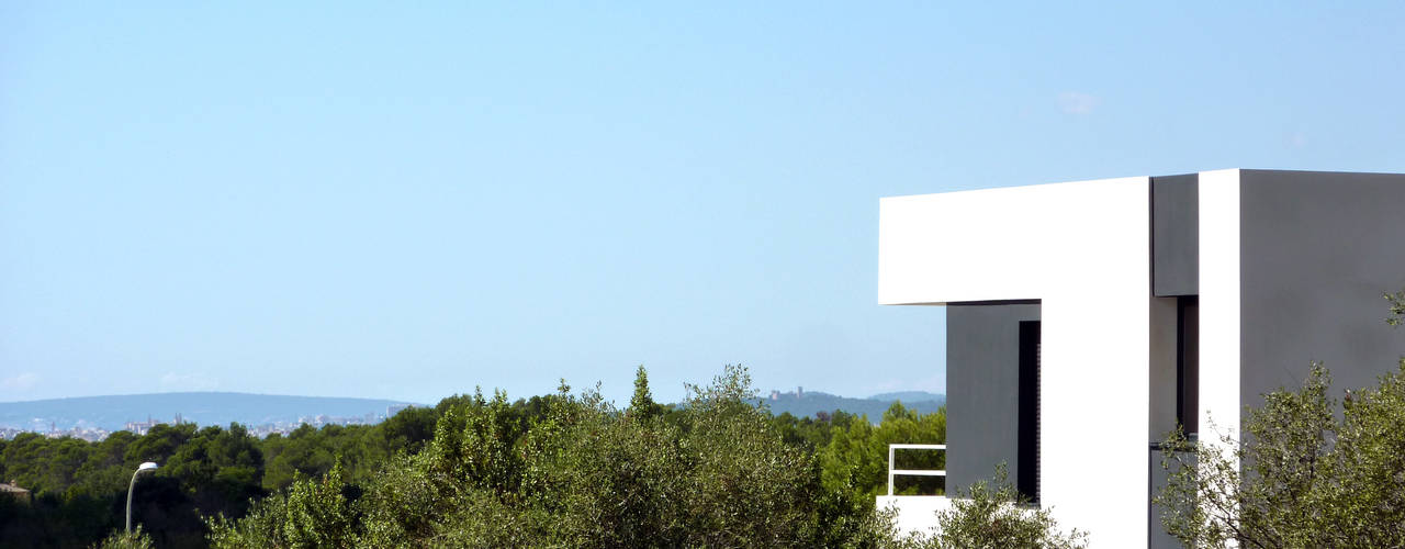 VIVIENDA UNIFAMILIAR AISLADA EN "VIÑAS DE SON VERÍ", MALLORCA, JAIME SALVÁ, Arquitectura & Interiorismo JAIME SALVÁ, Arquitectura & Interiorismo Modern houses