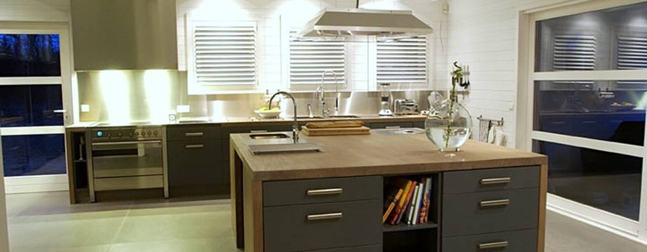 Cuisine équipée, Woodline Concept Woodline Concept Modern kitchen