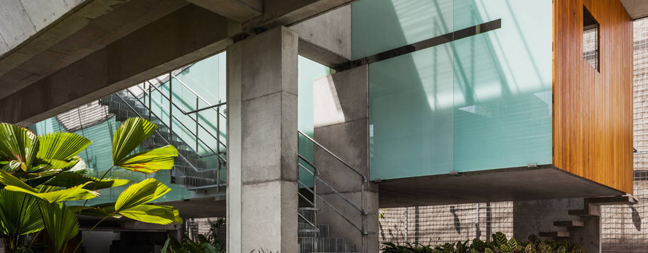 CASA DE FIM DE SEMANA EM SÃO PAULO, spbr arquitetos spbr arquitetos Domy