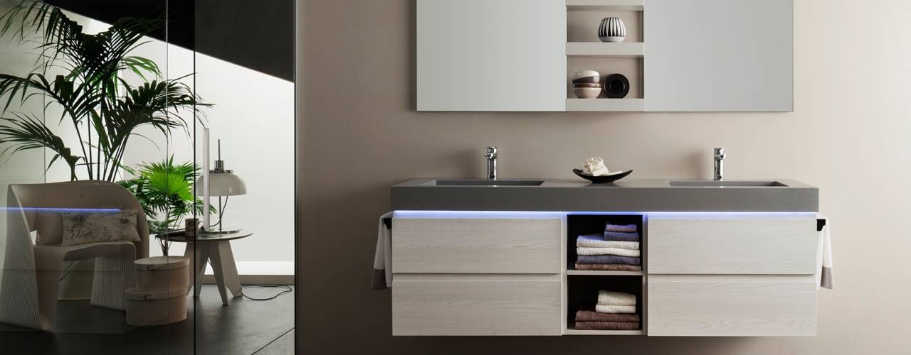 Modello HOPE, RAB ARREDO BAGNO RAB ARREDO BAGNO Baños modernos