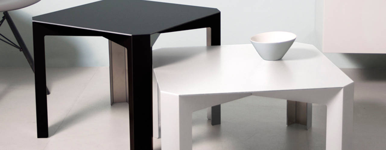 Tisc – Side and Coffee Tables, Westerhof Design Westerhof Design Minimalistyczny salon