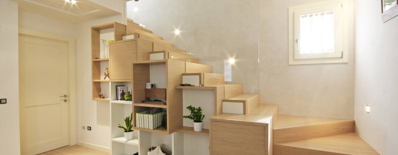 House in Marostica, Diego Gnoato Architect Diego Gnoato Architect Living roomTV stands & cabinets