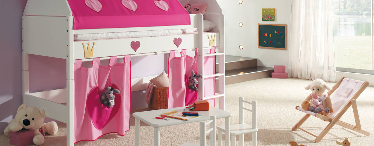 Prinzessinnenbett von taube, taube Kinder- und Jugendmöbel taube Kinder- und Jugendmöbel Eclectic style nursery/kids room