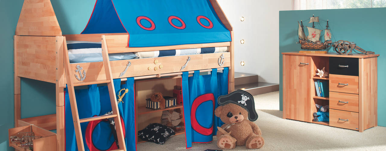 Piratenbett von taube Kinder- und Jugendmöbel, taube Kinder- und Jugendmöbel taube Kinder- und Jugendmöbel Nursery/kid’s room