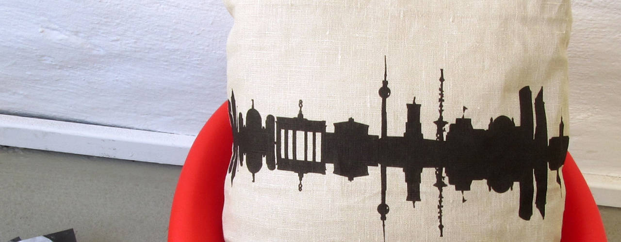 Kissen mit Skyline Print, 44spaces 44spaces Soggiorno in stile scandinavo