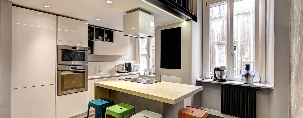 MACHIAVELLI, MOB ARCHITECTS MOB ARCHITECTS Industrial style kitchen