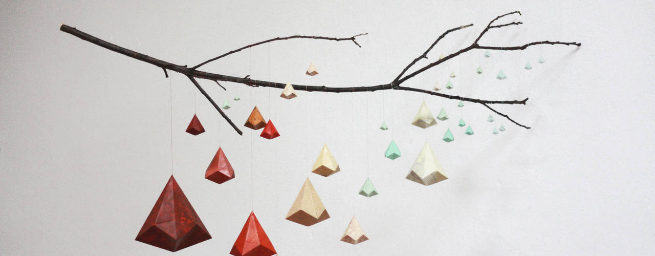 " Objets à rêves" en origami, Sophie Morille Designer Textile Sophie Morille Designer Textile غرف اخرى