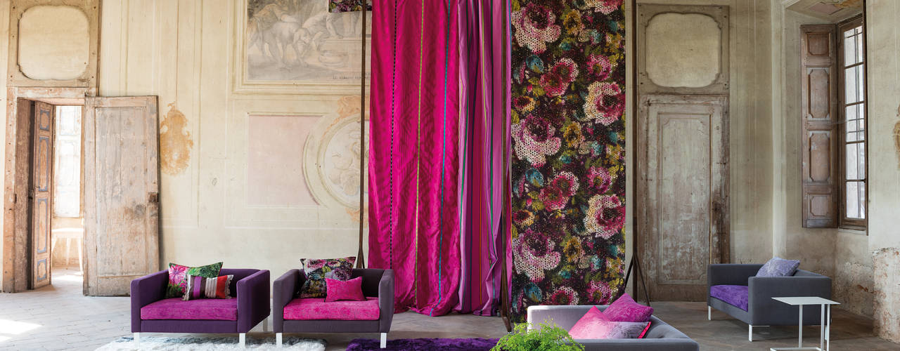 Madhuri Print collection AW14, Designers Guild Designers Guild Puertas y ventanas de estilo moderno