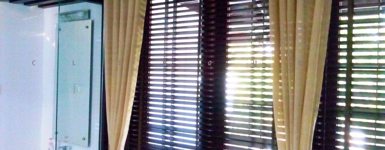 Wooden Blinds With Curtains, Clinque window blind systems Clinque window blind systems หน้าต่าง