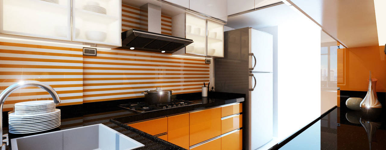 Upcoming project in Mumbai, Squaare Interior Squaare Interior Kitchen units