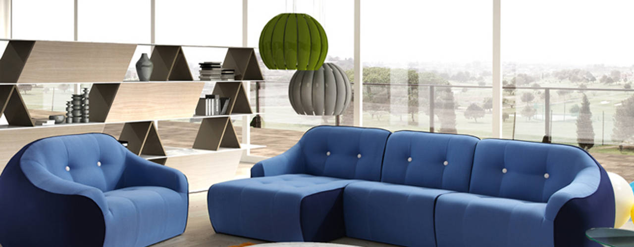 Ovvo sofa, BELTÁ & FRAJUMAR BELTÁ & FRAJUMAR Modern living room