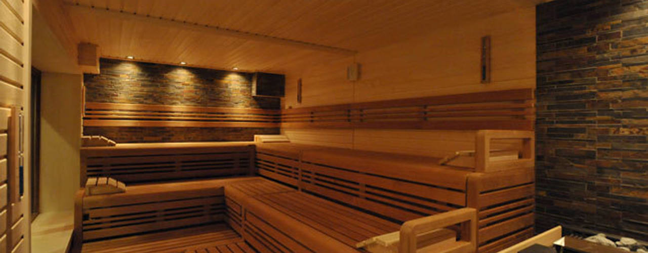 Meine Profi-Sauna, corso sauna manufaktur gmbh corso sauna manufaktur gmbh Saunas Madera Acabado en madera