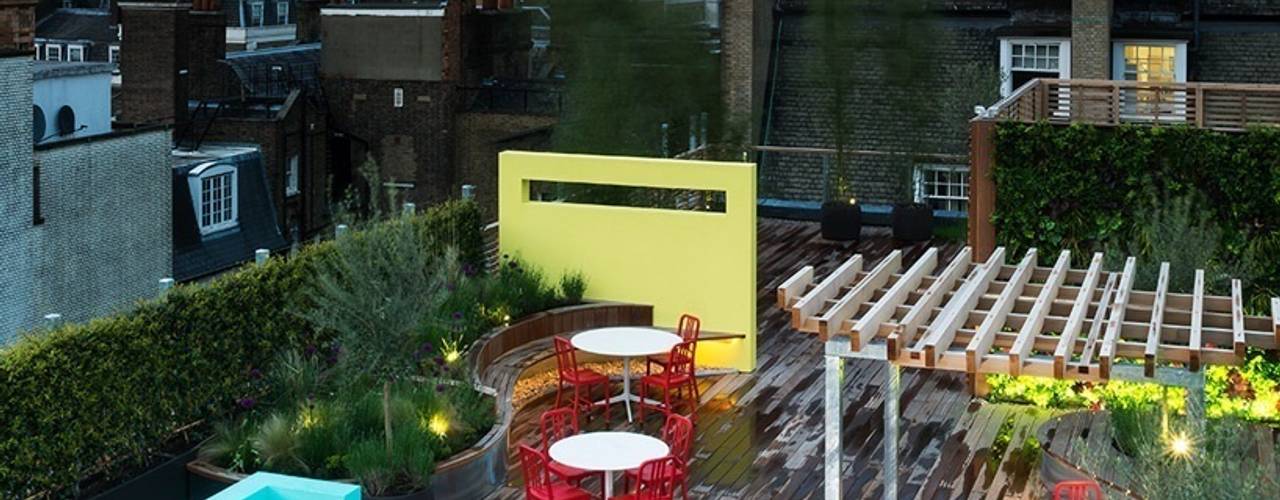 Coca Cola HQ Roof Terrace, Biotecture Biotecture Balcones y terrazas