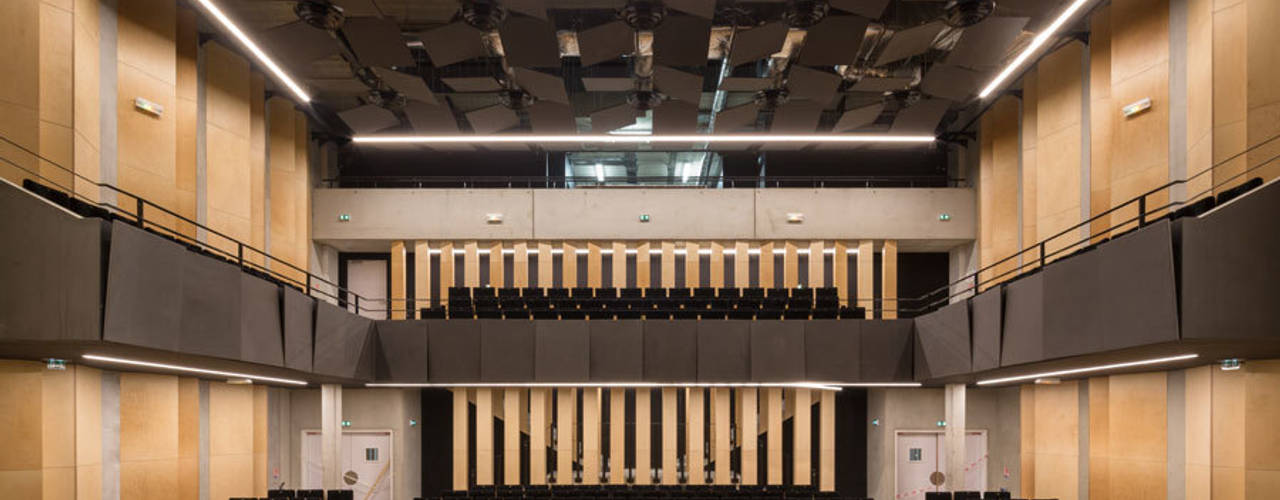 AUDITORIUM OF BONDY & RADIO FRANCE CHORALE SINGING CONSERVATORY — BONDY, PARC Architectes PARC Architectes