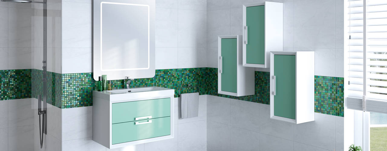 Decor, Visobath Visobath 現代浴室設計點子、靈感&圖片