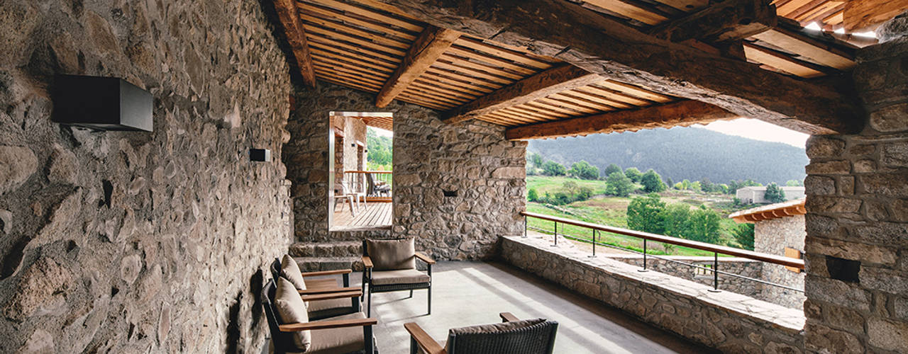 Rehabilitación en la Cerdanya, dom arquitectura dom arquitectura Otros espacios