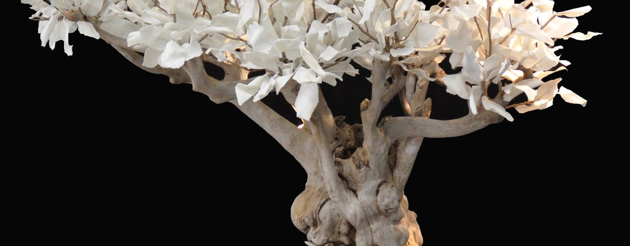 The Fairy tree with porcelain petals, bbceramic bbceramic Meer ruimtes