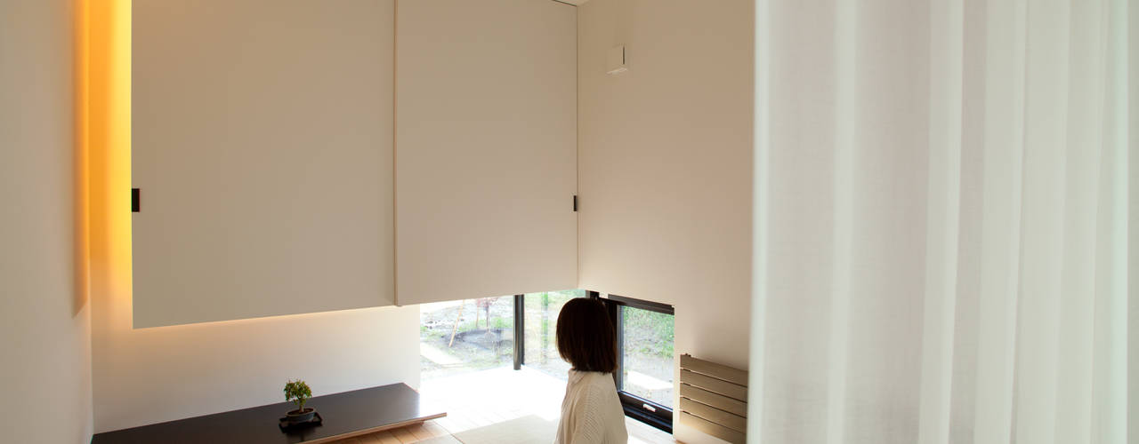 Black & White BOX, 一級建築士事務所 Atelier Casa 一級建築士事務所 Atelier Casa Media room