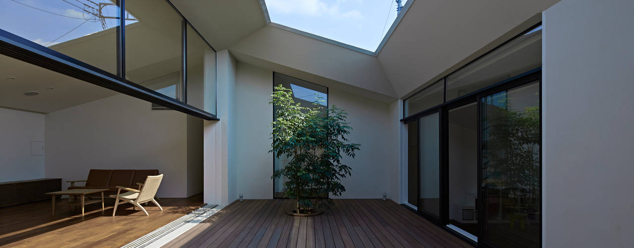 House in Hakonomori, 石井秀樹建築設計事務所 石井秀樹建築設計事務所 Casas de estilo moderno