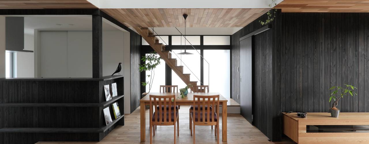 Suehiro House, ALTS DESIGN OFFICE ALTS DESIGN OFFICE 现代客厅設計點子、靈感 & 圖片