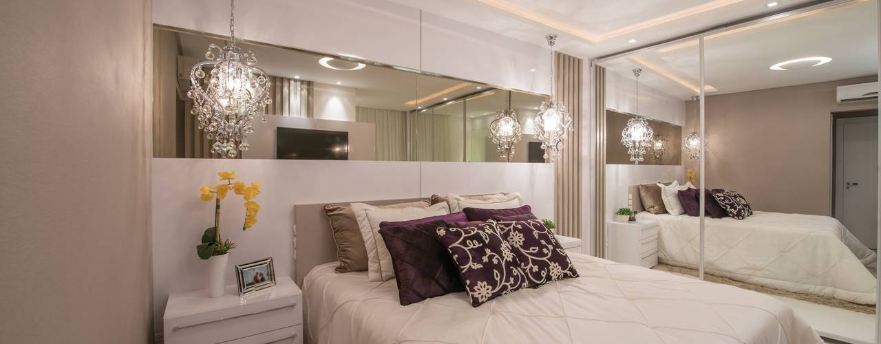Refúgio à beira mar , Actual Design Actual Design Modern style bedroom