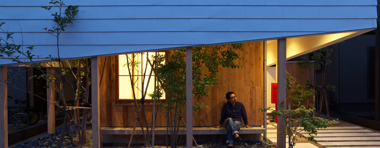 OH! house, Takeru Shoji Architects.Co.,Ltd Takeru Shoji Architects.Co.,Ltd Case eclettiche