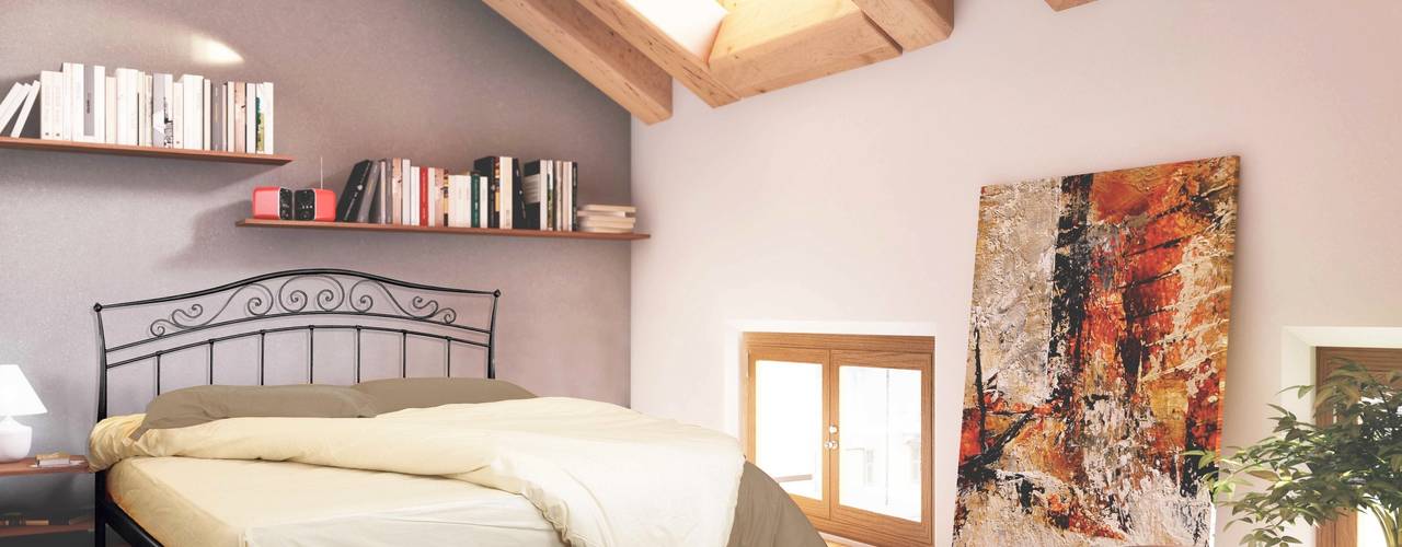 Letti in ferro battuto, Ferrari Arredo & Design Ferrari Arredo & Design Minimalist bedroom