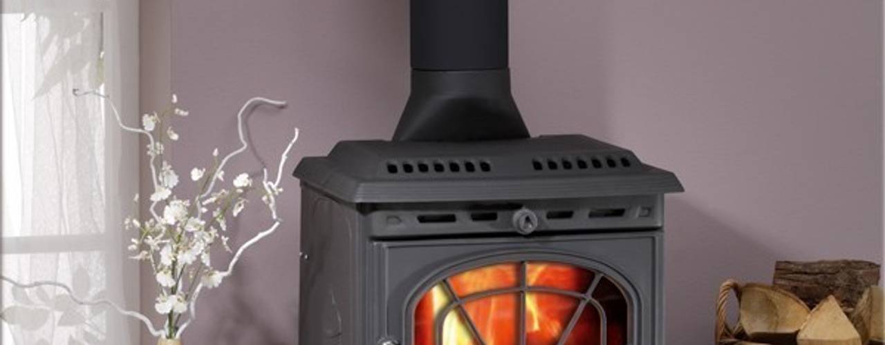 AGA Wood Burning / Multi Fuel Stoves, Direct Stoves Direct Stoves カントリーデザインの リビング