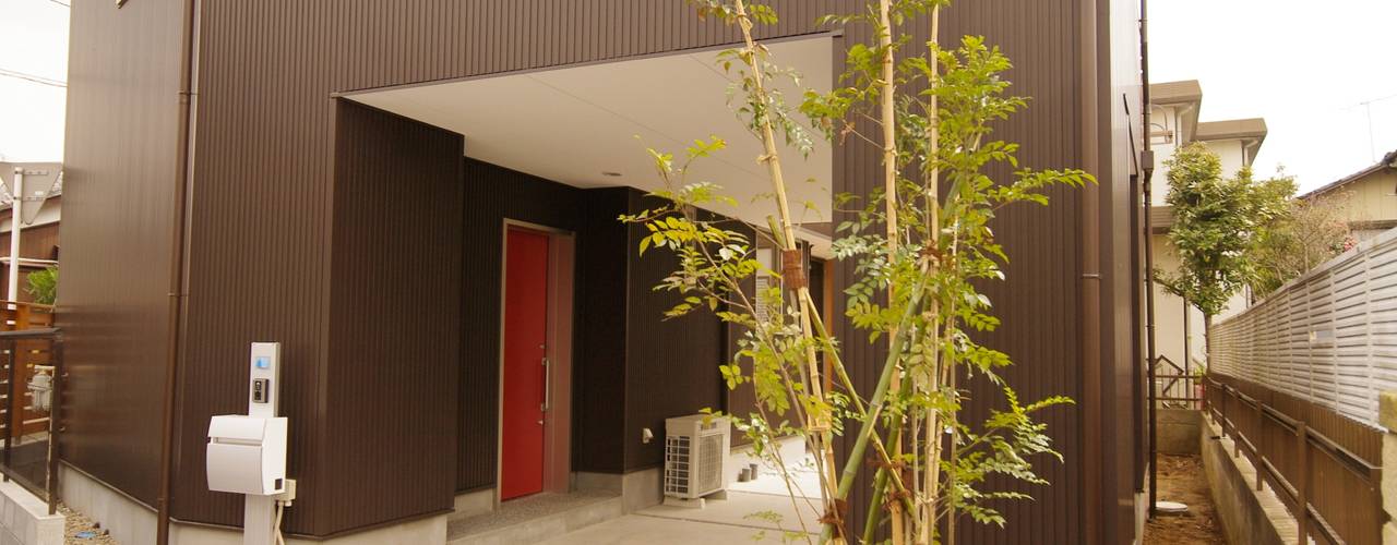 市川市K邸, K+Yアトリエ一級建築士事務所 K+Yアトリエ一級建築士事務所 現代房屋設計點子、靈感 & 圖片