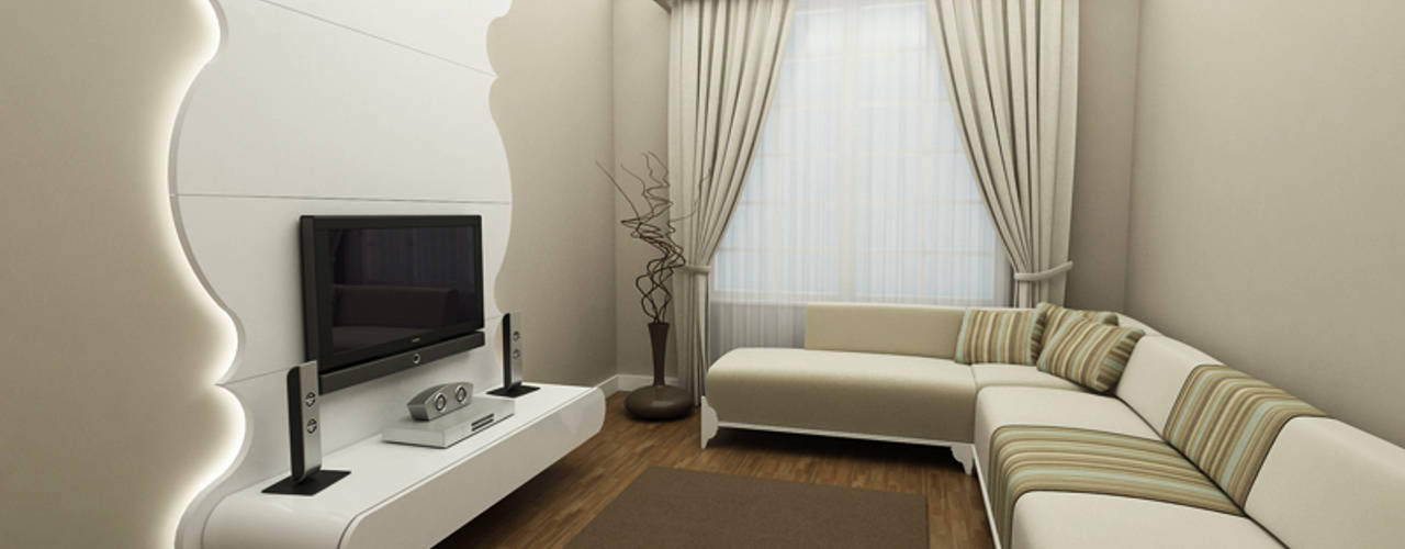 SANABEL KONAKLARI, Niyazi Özçakar İç Mimarlık Niyazi Özçakar İç Mimarlık Modern living room