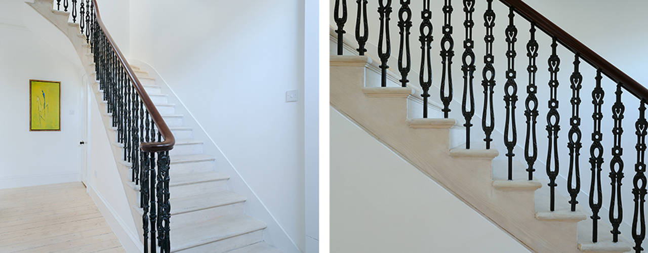 homify Couloir, entrée, escaliers classiques