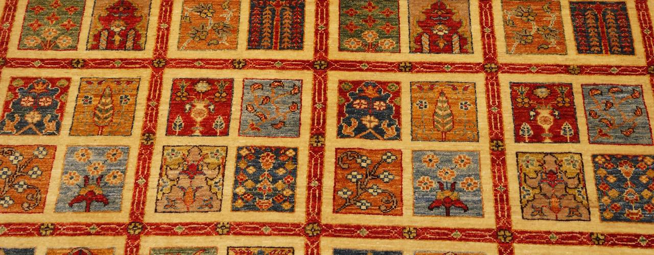 Samarkand tapijten collection, Babai tapijten Babai tapijten Paredes y pisos de estilo clásico