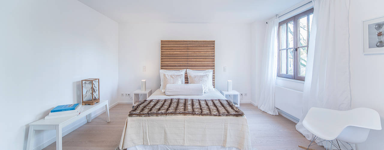 Düsseldorf Homestaging , edit home staging edit home staging Kamar Tidur Gaya Eklektik