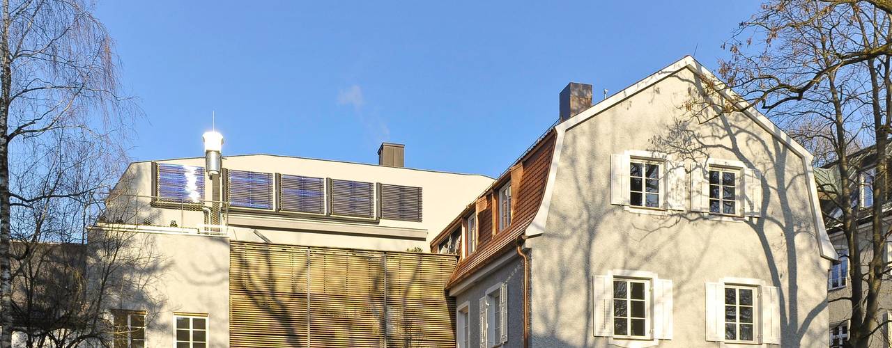 Umbau denkmalgeschütztes Haus München , peter glöckner architektur peter glöckner architektur Casas eclécticas