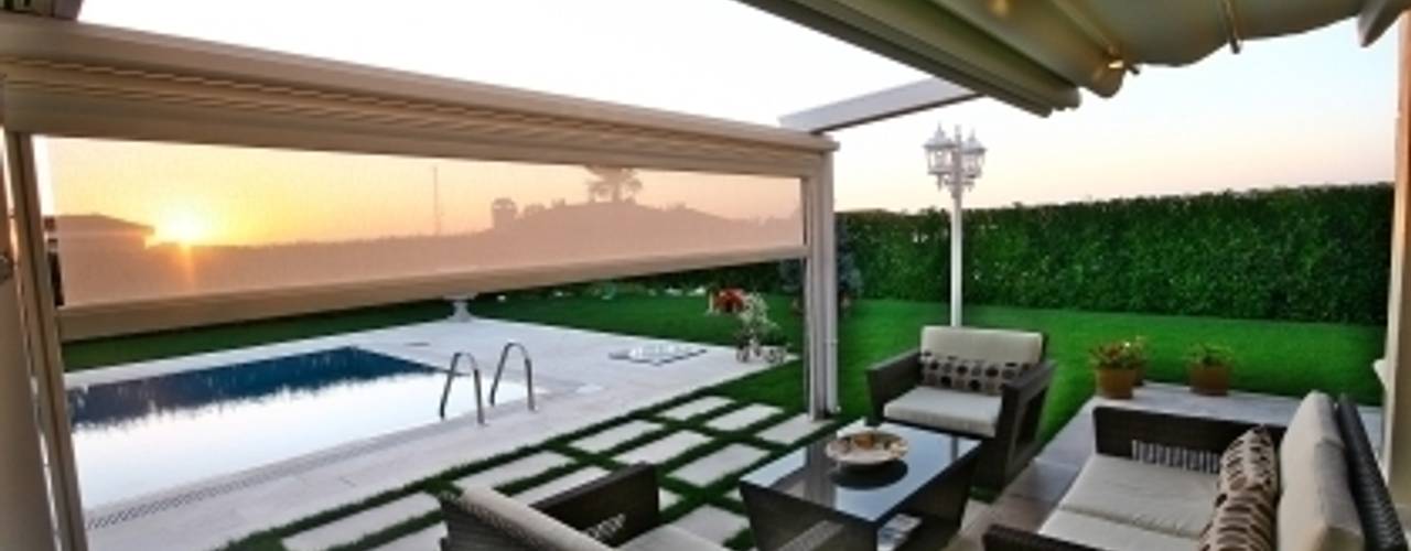 Bazı Uygulamalarımız, Enda Yapı Enda Yapı Balkon, Beranda & Teras Modern