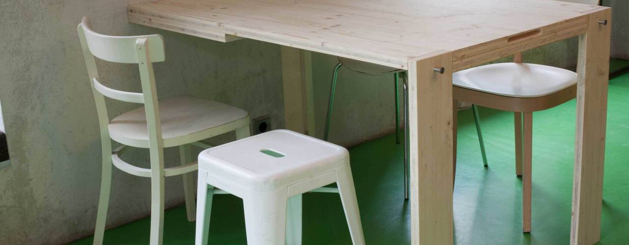 Blackboard Table, IvyDesign IvyDesign Cocinas de estilo escandinavo