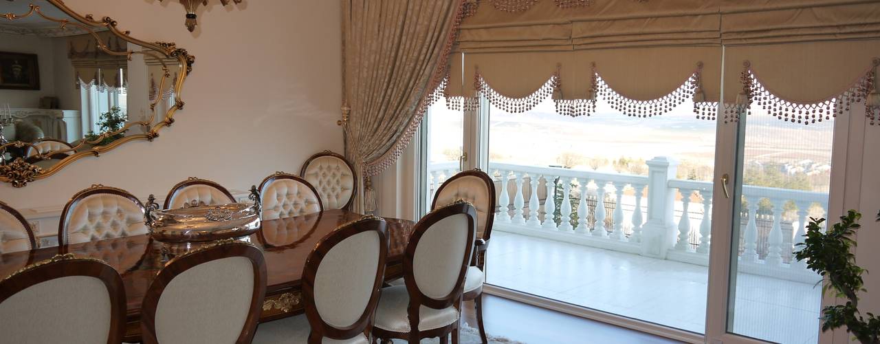 Müge Süleymanoğlu , PİLE PERDE PİLE PERDE Classic style dining room