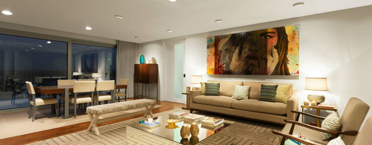 Family Room, Ana Rita Soares- Design de Interiores Ana Rita Soares- Design de Interiores Ruang Keluarga Modern