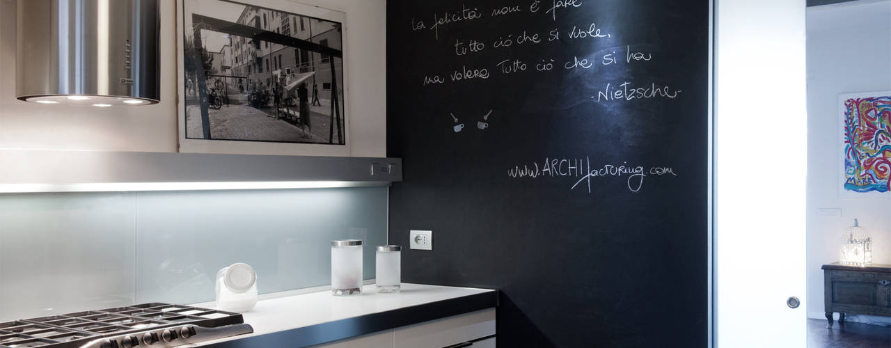 Appartamento ad Ostiense - Roma, Archifacturing Archifacturing Modern kitchen