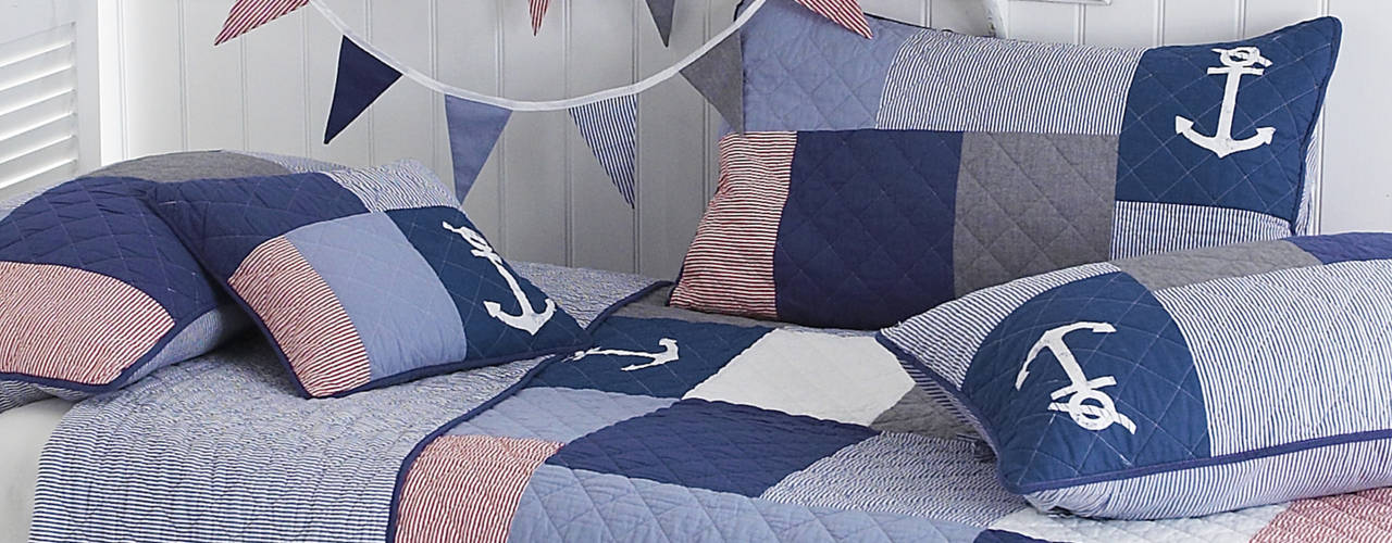 Spring Summer Bedspreads 2015, Marquis & Dawe Marquis & Dawe モダンスタイルの寝室