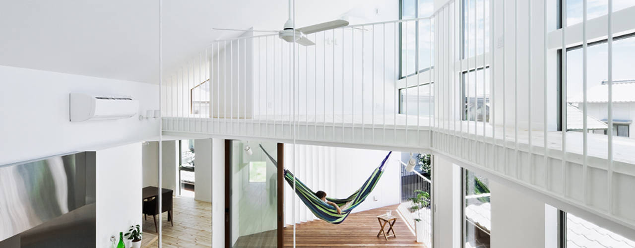 帆居 hammock house, UZU architects UZU architects 客廳